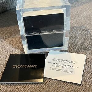 ChitChat TableTopics Conversation Cards designed for Restoration Hardware